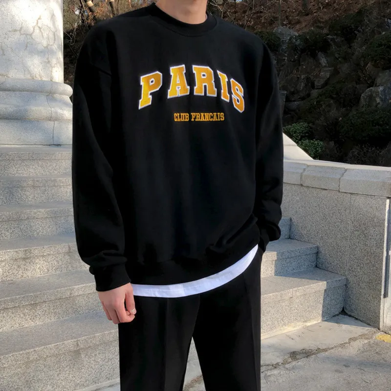 Casual Embroidered Sweatshirt-2