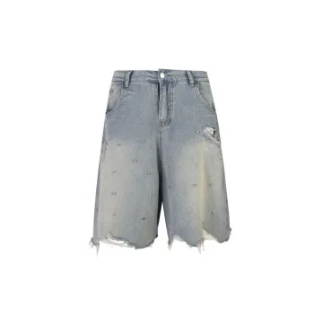 Street Loose Baggy Denim Shorts