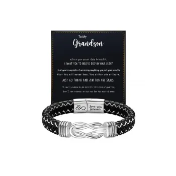 Infinite Love Leather Bracelet