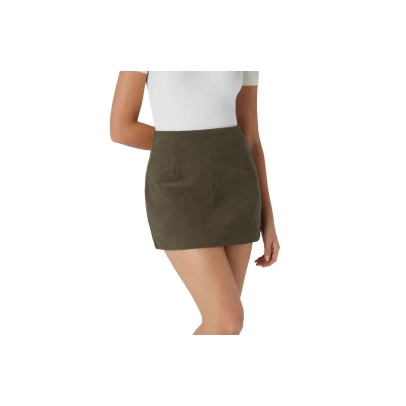 Fashionable Plain Spandex Casual Skirt Women-6