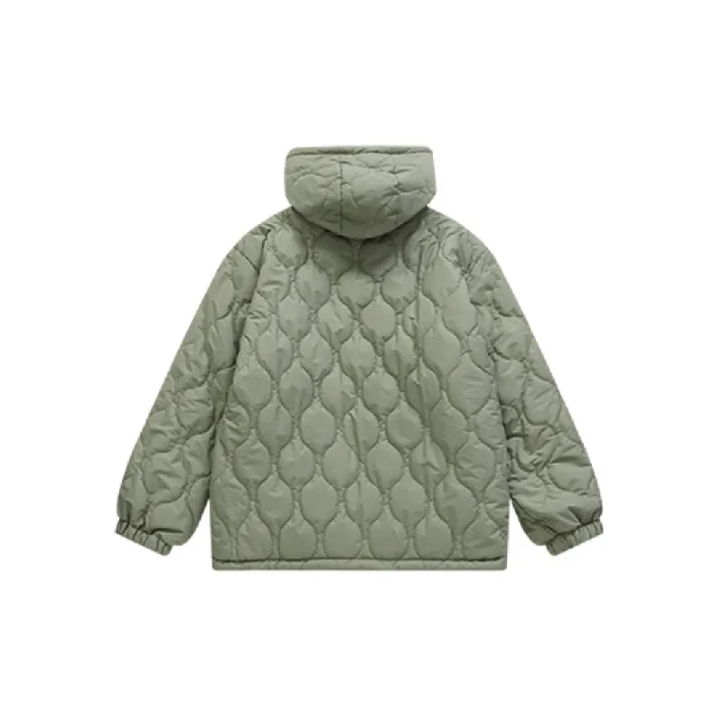 Fashion Zipper Quilted Jacket-12