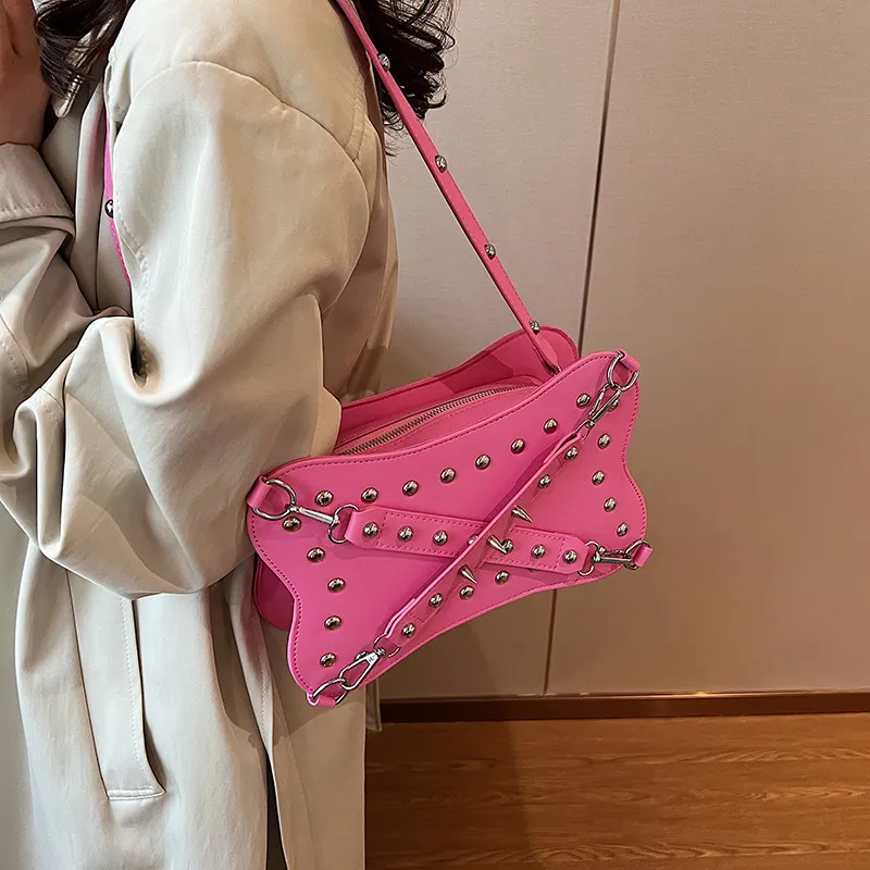Glamorous Punk Shoulder Bag-9