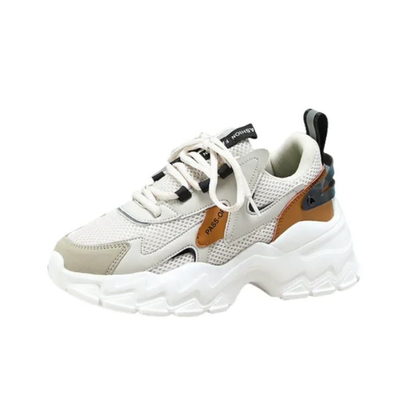 Breathable Casual Chunky Sneakers-9