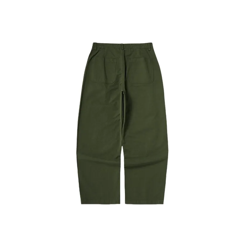 Street Loose Cotton Cargo Pants-9