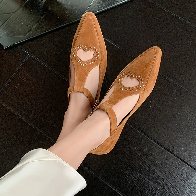 Retro Simple Mary Jane Shoes-1