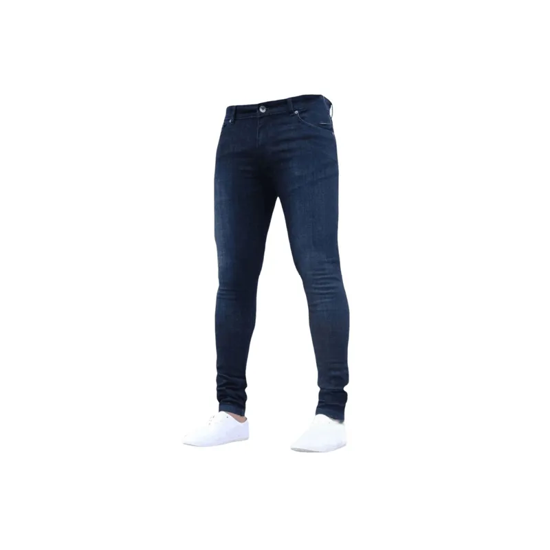 Casual Plain Jeans-2