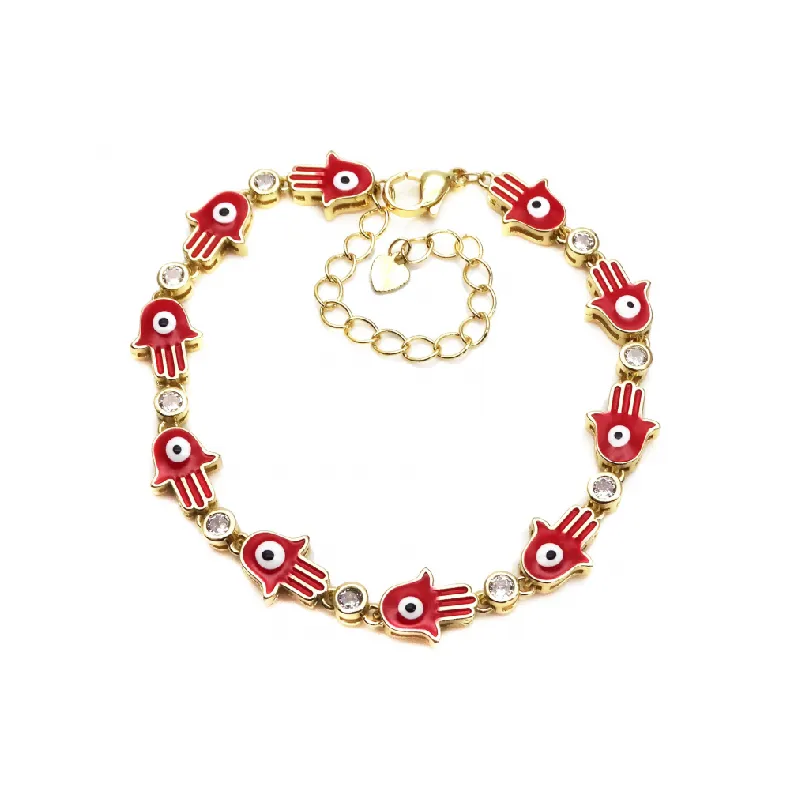 Adjustable Zircon Bracelet-9