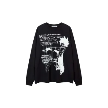 Fashionable Long Sleeve Cotton T Shirt
