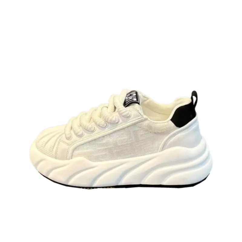 Casual Sporty Breathable Platform Shoes-1