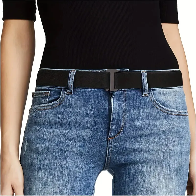 Fashionable Simple Leather Belt Women-7