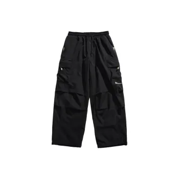 Fashionable Simple Blended Synthetic Fabrics Casual Pants