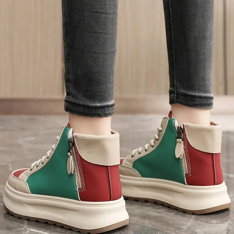 Basics Simple Platform Shoes-2
