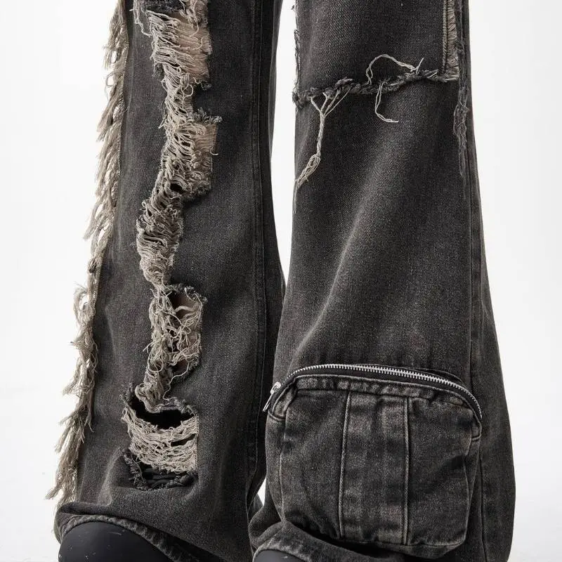 Fashionable Simple Jeans-3