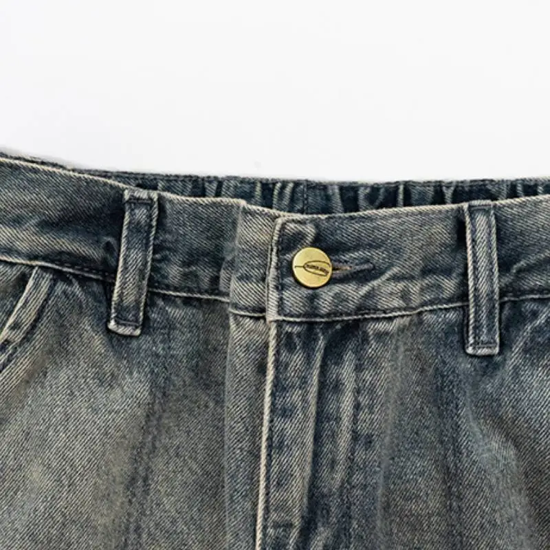 Loose Straight Leg Cargo Pants-4