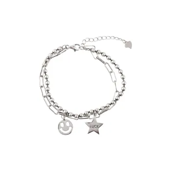 Retro Smiley Face Bracelet