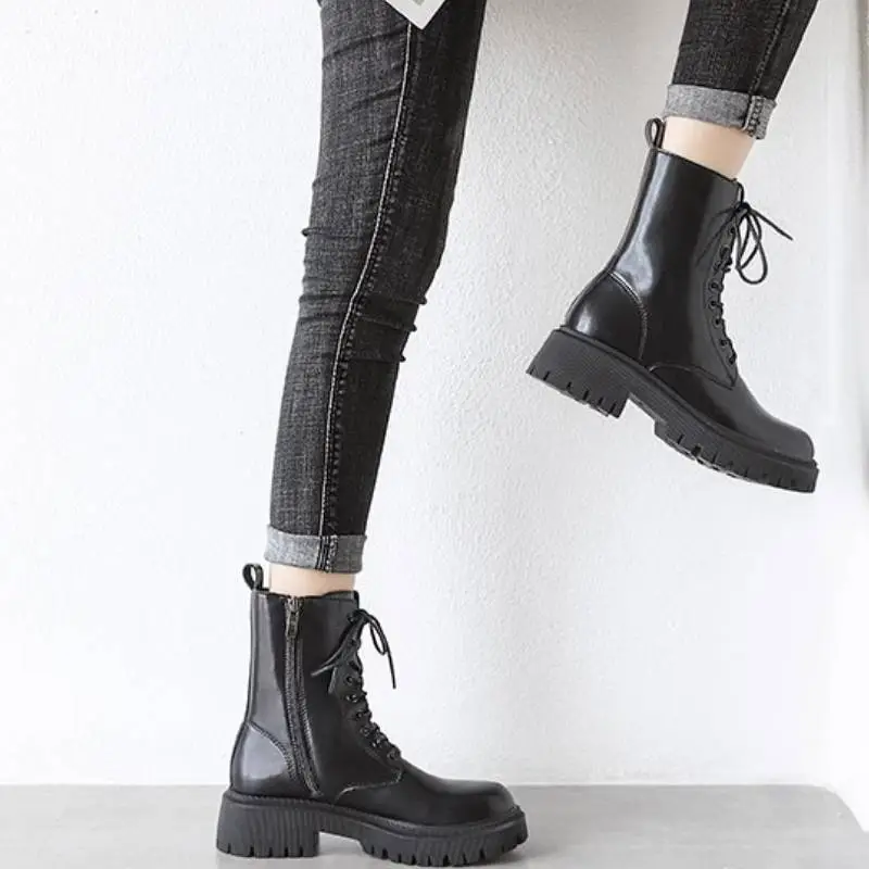 Simple Basics Mid Calf Boots-2