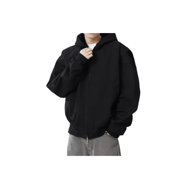 Loose Casual Quilted Jacket-0