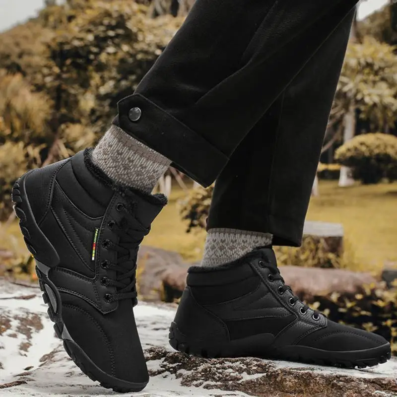 Simple Warm Hiking Shoes-14