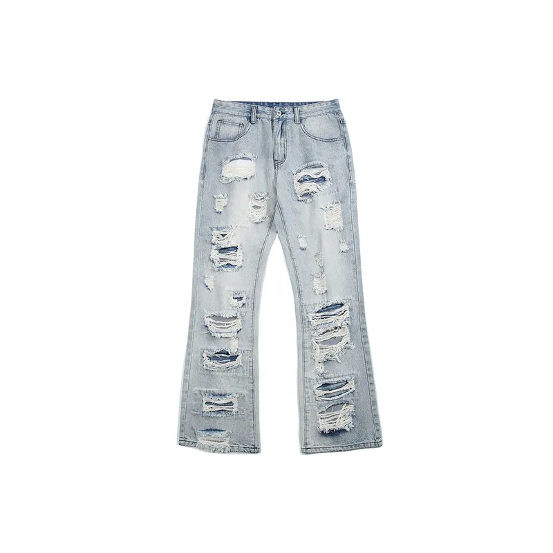 Street Straight Leg Jeans-0