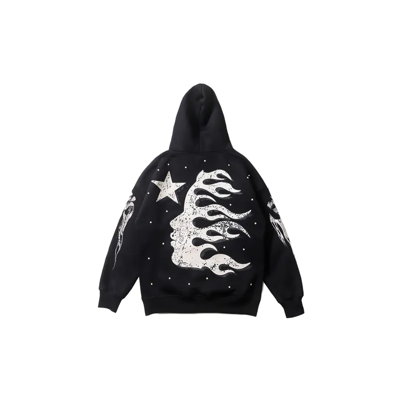 Fashionable Loose Sweatshirt-1
