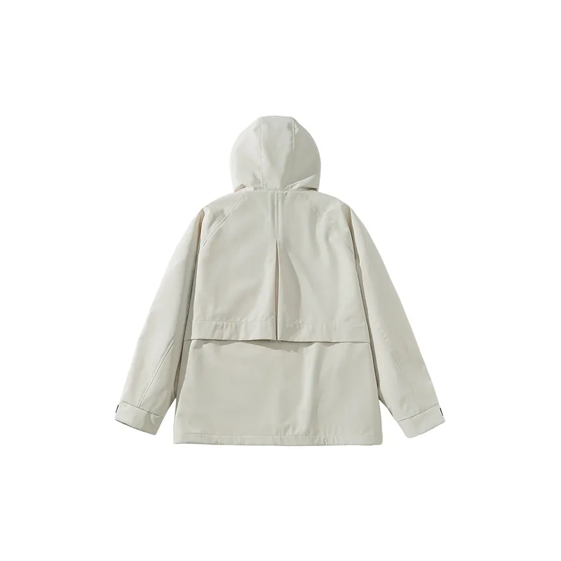 Fashionable Loose Blended Synthetic Fabrics Outdoor Jacket-6