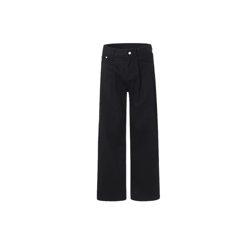 Retro Loose Cotton Casual Pants-0