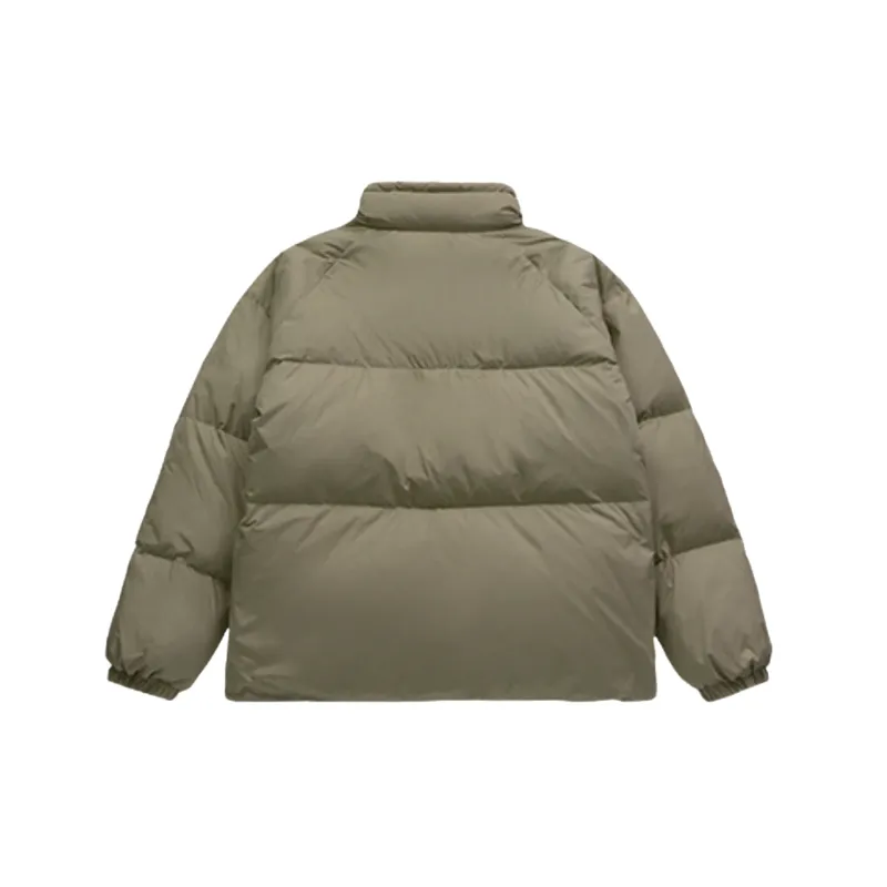 Simple Basics White Duck Down Jacket-11