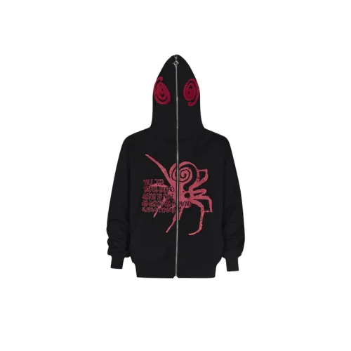 Fashion Brand Spider Print High Street Hiphop Loose Hoodie