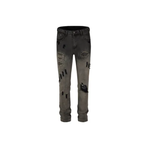 Retro Patchwork Bite Trousers