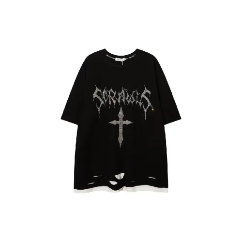 Retro Casual Cotton Blended Fabric T-Shirt Unisex