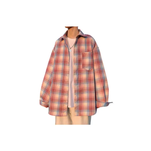 Plaid Long Sleeved Jacket