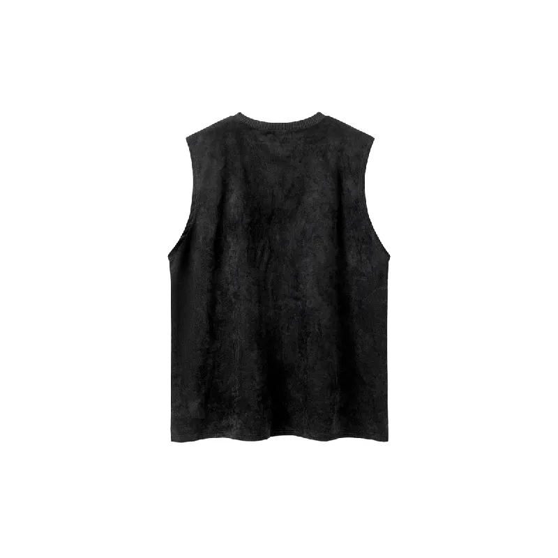 Retro Cute Cotton Vest Unisex-1