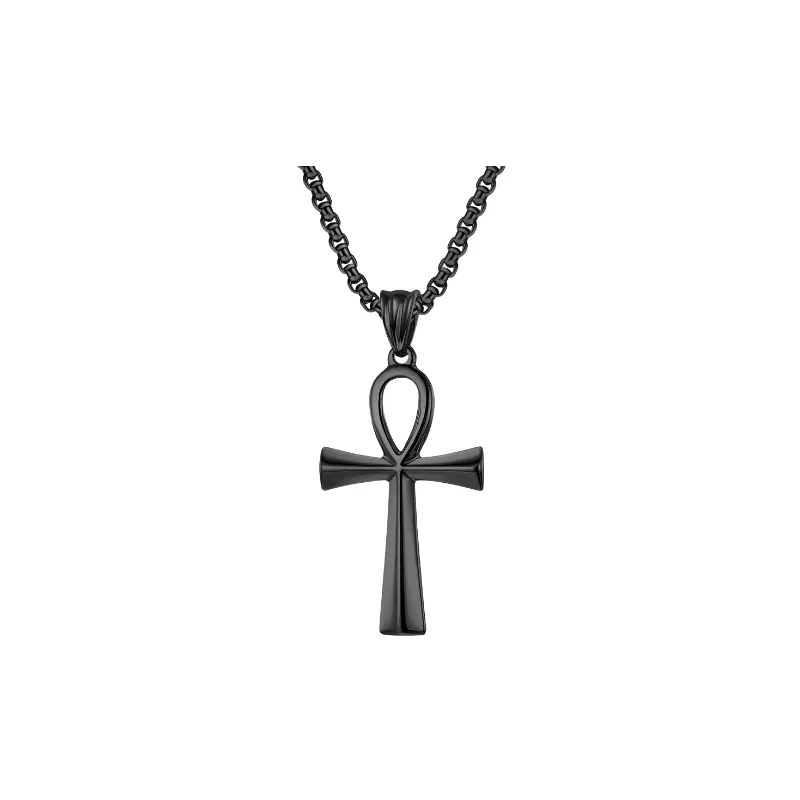 Plain Stainless Steel Necklace Man-5