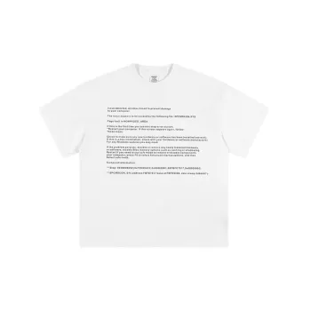 Trendy Print 100% Cotton T Shirt