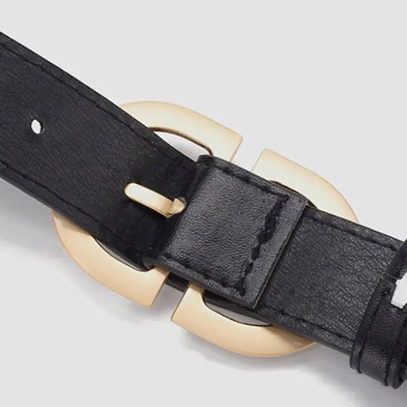 Basics Simple Leather Belt-6