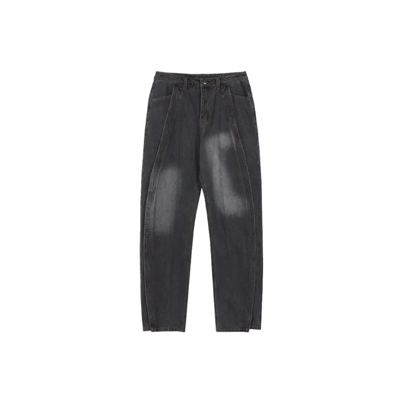 Retro Distress Jeans-0