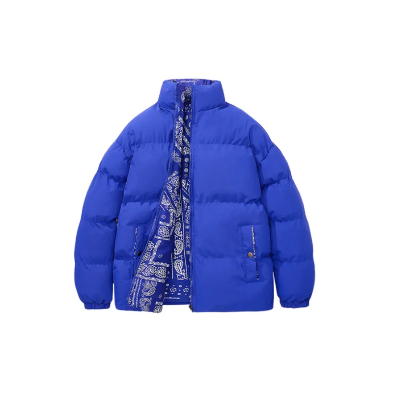 Double sided Loose Casual Thickened Cross border Cotton padded Jacket-9