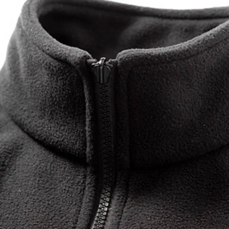 Fashion Simple Polyester Outdoor Jacket-12