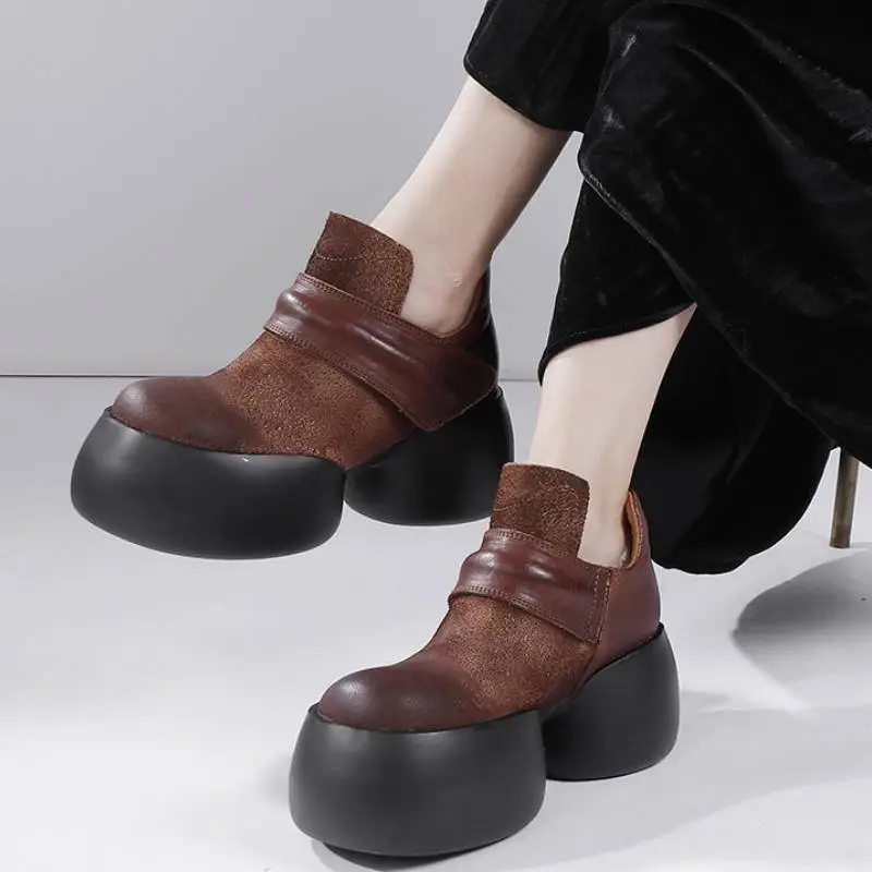 Casual Retro Platform Shoes-1