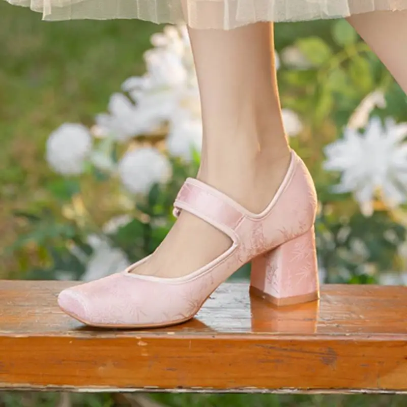 Casual Waterproof High Heels-1