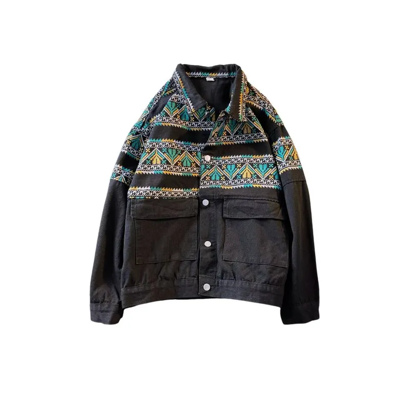 Denim Long Sleeve Jacket-0