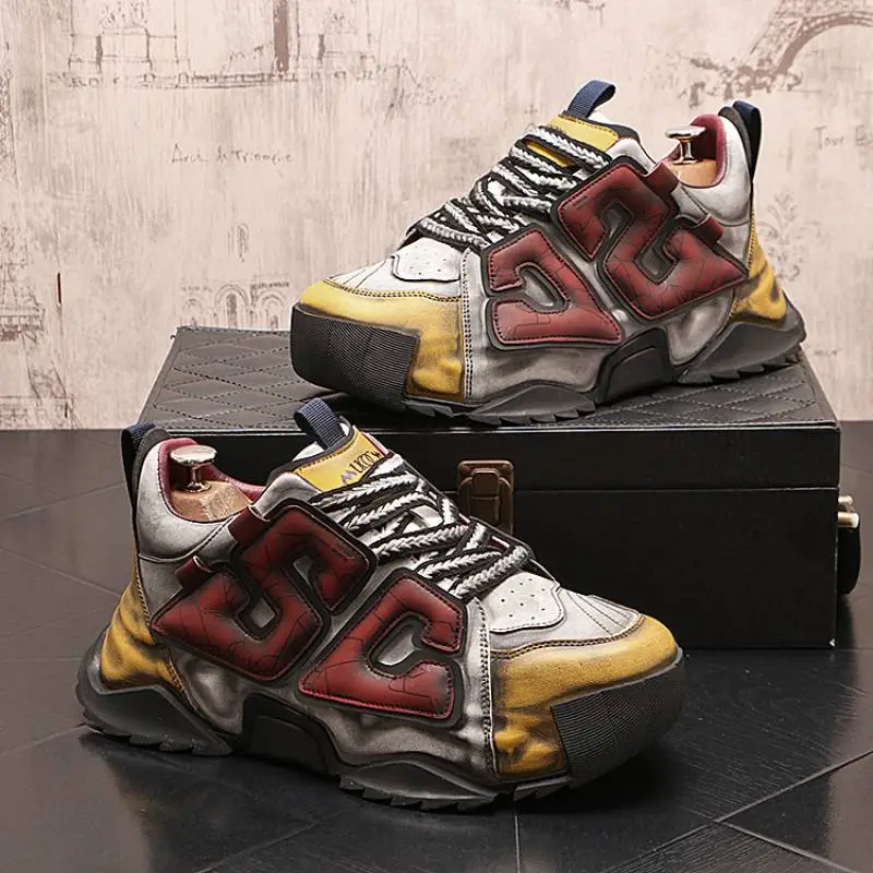 Casual Retro Chunky Sneakers-5