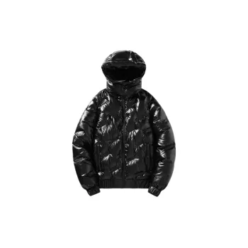 Simple Loose Polyester Quilted Jacket