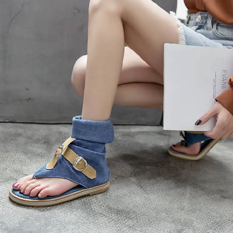 Casual Plain Beach Sandals-8