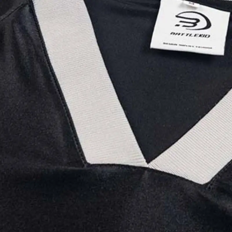 Sporty Loose Polyester T-Shirt-2