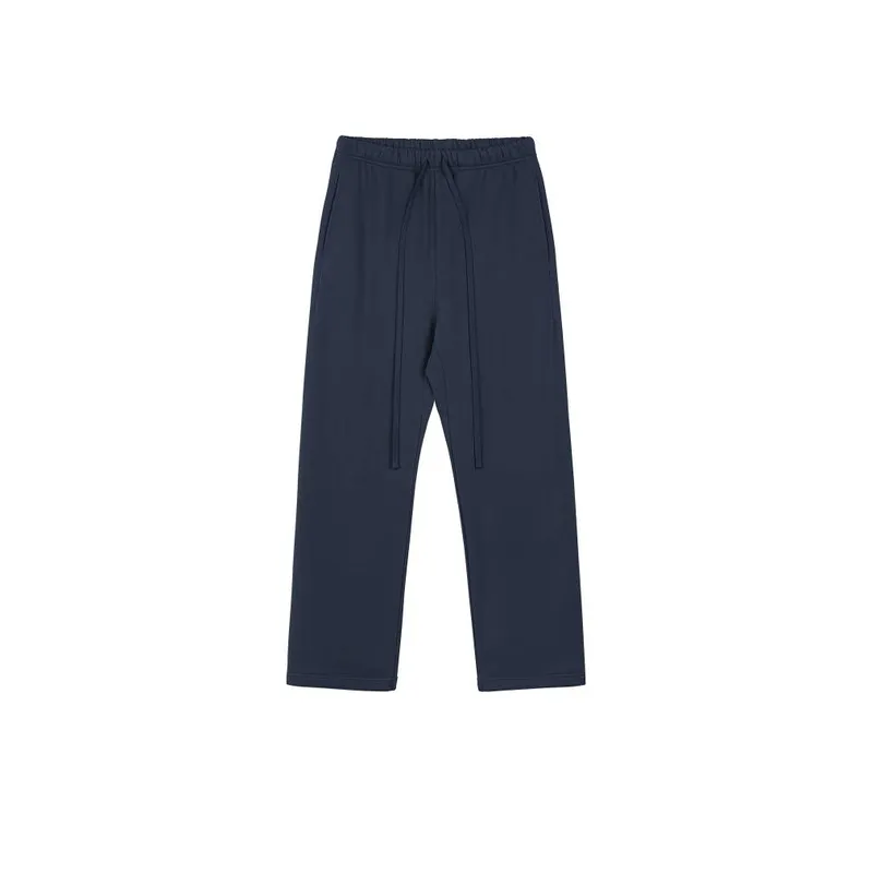 Fleece lined Washed Loose Wide Leg Pants