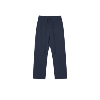 Fleece lined Washed Loose Wide Leg Pants