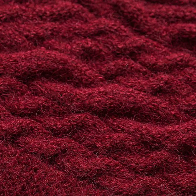 Plain Simple Polyester Sweater-4