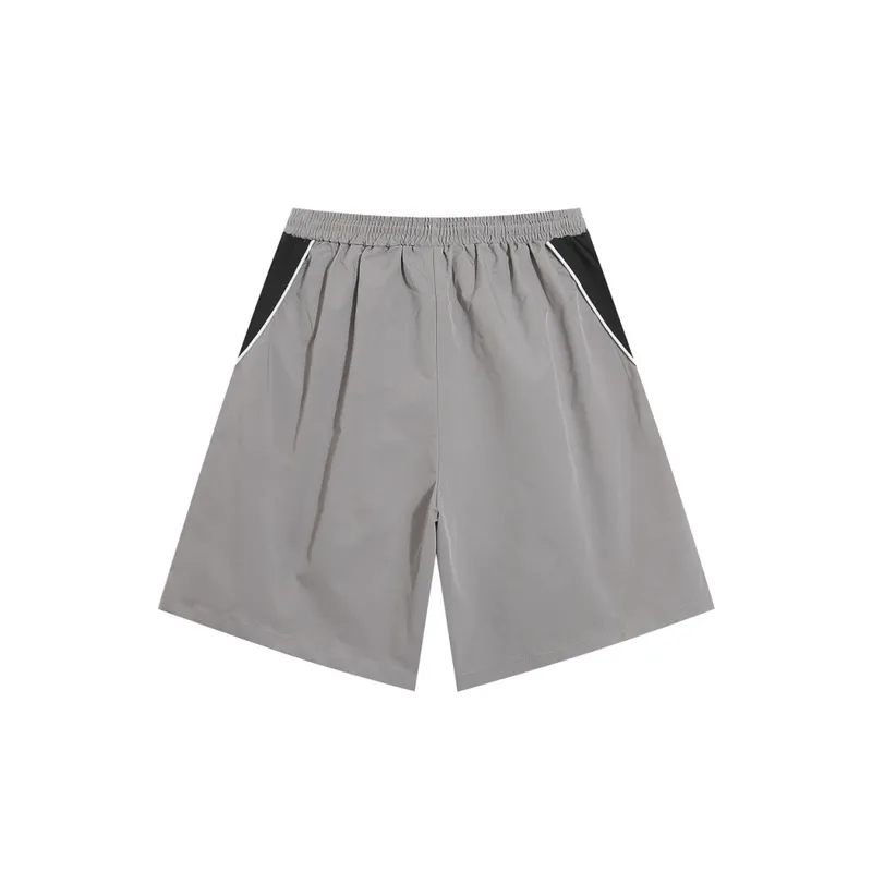 Clashing Color Splicing Casual Sports Shorts-7