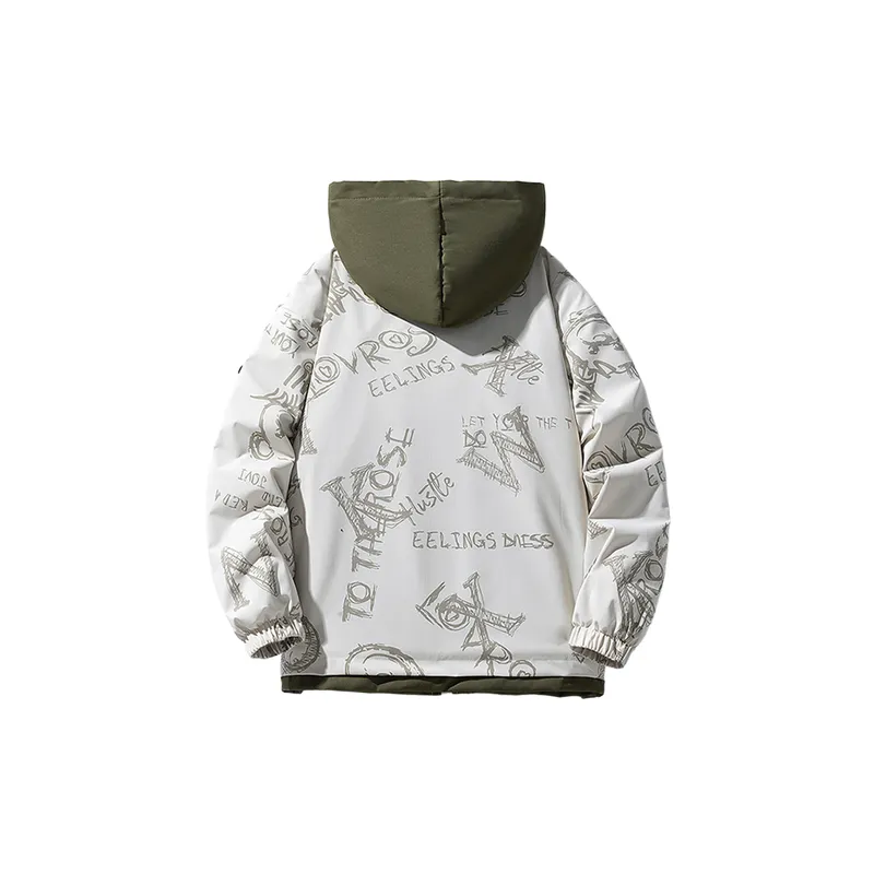 Casual Warm Polyester Jacket-4